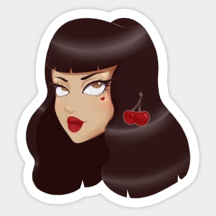 Cherry Betty Sticker